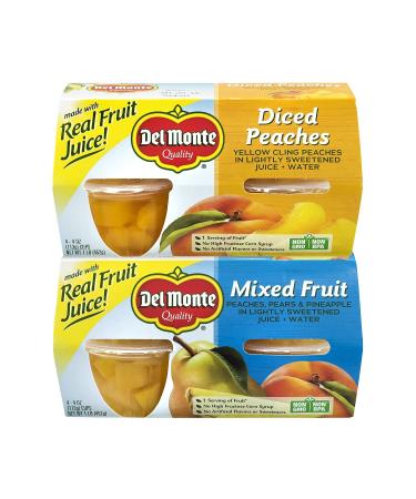 Del Monte Fruit Cups Variety Pack - 16/4 Oz. Cups - Buy Online on GoSupps.com