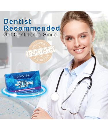 MySmile Teeth Whitening Kit - 14 Non-Sensitive Strips for Fast, Natural Whitening - Buy Online on GoSupps.com