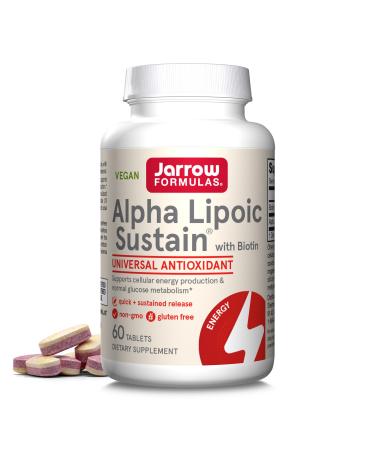 Jarrow Formulas Alpha Lipoic Sustain 300mg 60 Count