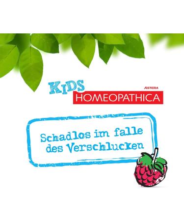 ASTERA Homeopathica KIDS Toothpaste (6+) - Sweet Raspberry Flavor 50 ml | International Shipping Available - Buy Online on GoSupps.com