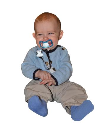 Baby Buddy Universal Pacifier Holder Clip - Silicone Ring Attachment - Pinky Dots Design - Buy Online on GoSupps.com