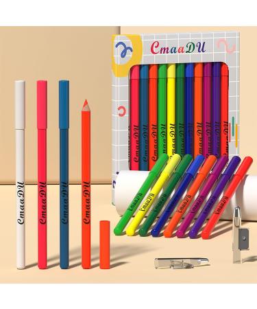 SOMGKINE 12 Pieces UV Eyeliner Set UV Glow Matte Eyeliner Colored Eyeliner Neon Matte Eyeliner Set Waterproof and Smudgeproof Durable for Daily Use and Halloween Christmas - Buy Online on GoSupps.com