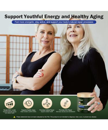 Gorani NAD+ Supplement 900MG Nicotinamide Riboside Liposomal Resveratrol Quercetin (2) - Buy Online on GoSupps.com