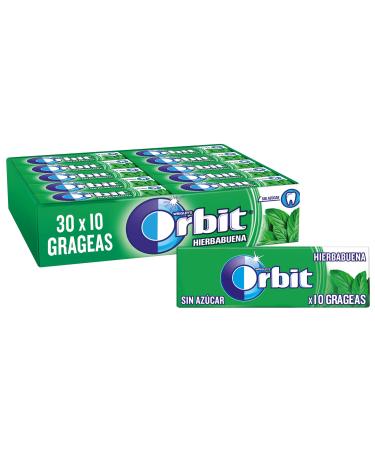 Orbit Dragee Single 14g Spearmint 30 x 14 g - Buy Online on GoSupps.com