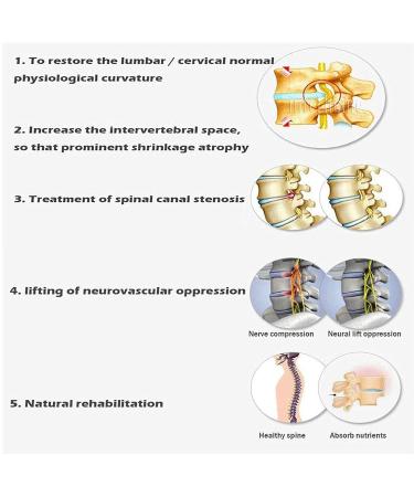 Lumbar Traction Device Back Lumbar Traction Device Spine Posture Corrector Lumbar Traction With Inflatable Cushion For Home Office Clinics - Buy Online on GoSupps.com