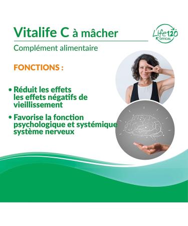 Life 120 - Vitalife C - 240 comprim s Suppl ment di t tique de vitamine C lib ration prolong e prot ge les cellules du stress oxydatif et du fonctionnement normal du syst me immunitaire - Buy Online on GoSupps.com