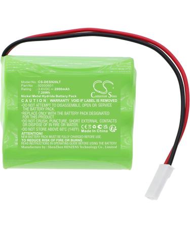 Estry 2000mAh Battery Replacement for DEE Solar 92000601 - Long-lasting Performance & International Shipping - Buy Online on GoSupps.com