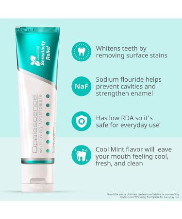 Ultradent Opalescence Whitening Toothpaste Sensitive Sensitivity Relief Sensitive Fresh Mint Value Pack 3er (3x 133g) - Buy Online on GoSupps.com
