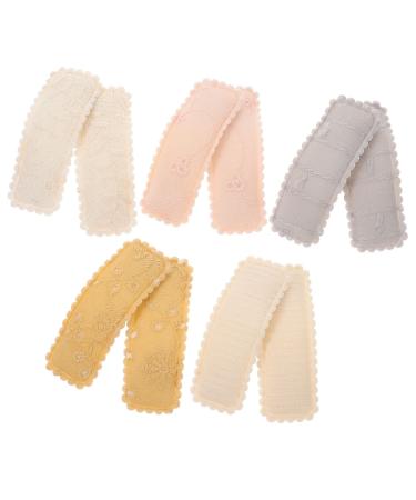 ABOOFAN 5 Pairs Hairpin Hair Snap Large Hair Clips for Thick Hair Small Hair Clips Hair Accessories for Women Girl Hair Clips Bobby Pins Decorative Toddler Small and Fresh Curlers Alloy