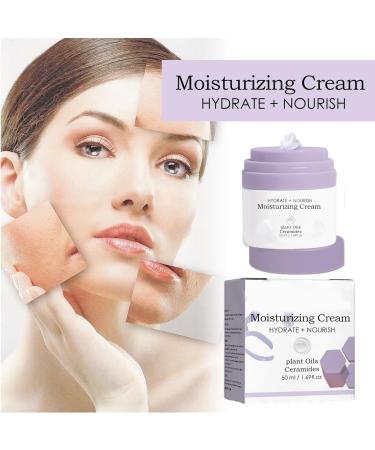 Vitamin E Anti-Aging Day Cream for Combination Skin - 50ml Purple | Hydrating and Nourishing Facial Moisturizer for Women - Buy Online on GoSupps.com