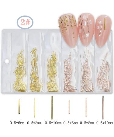 FEIlei 3D Nail Charms Heart Nail Art Studs Nail Jewelry for DIY Crafts Nail Art Decor - Buy Online on GoSupps.com