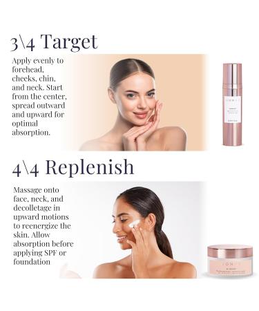 MONAT BE GENTLE Skincare System | Nourishing Cleanser Anti-Aging Nectar & Moisturizer for Sensitive Skin - Shop Internationally - Buy Online on GoSupps.com