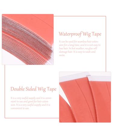 Uonlytech 36pcs Double Sided Lace Front Wig Tape for Hair Extensions - Invisible Red Gum - Secure & Comfortable Adhesive for Women - Buy Online on GoSupps.com