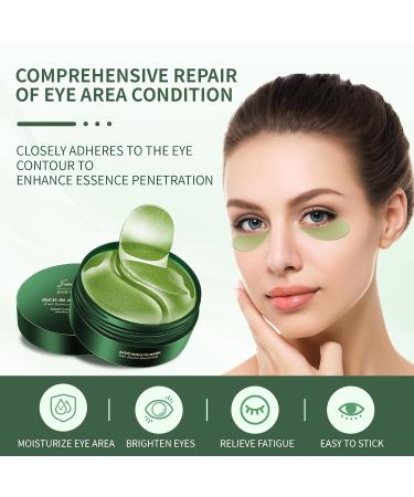 Phebo 24K Gold Under Eye Patches - 60 Hydrogel Eye Masks for Dark Circles Puffiness & Wrinkles | Collagen & Hyaluronic Acid Skin Care - Buy Online on GoSupps.com