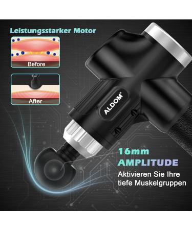Premium Massage Gun - 30 Speed Muscle Massager with 8 Attachments | Fast Shipping Internationally - Buy Online on GoSupps.com