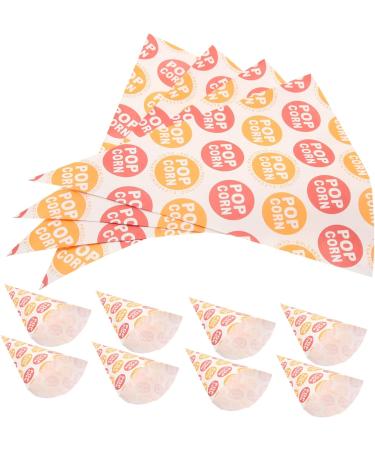 MAGICLULU 150 Pcs Popcorn Bag Candy Treat Bag Mini Gift Bags Cardboard Popcorn Snacks Cookies Snack Cone Bags Pink Gift Bag Cookies Cone Bags Cone Treat Bags Glass Paper Packing Bag Child - Buy Online on GoSupps.com