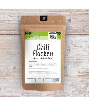  TASTE Guter Geschmack 10 kg Chilli Flakes with Pits | Chilli Pepper | Chilli Seeds | Sharp - Buy Online on GoSupps.com