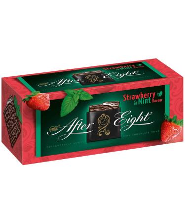 After Eight Mint Chocolate Bars MINT + STRAWBERRY FLAVOUR (200 grams) LIMITED EDITION