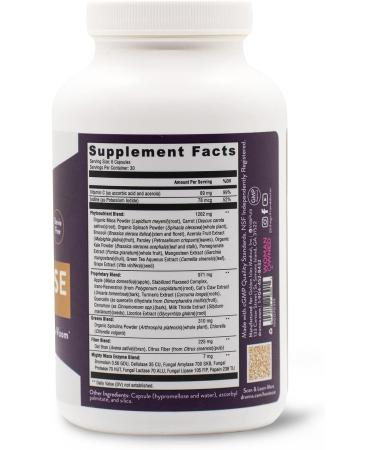 Mighty Maca Menopause Relief Capsules - Plant-Based Supplement for Women | Hot Flash & Night Sweat Relief, Hormone Balance, Digestive Aid - Buy Online on GoSupps.com