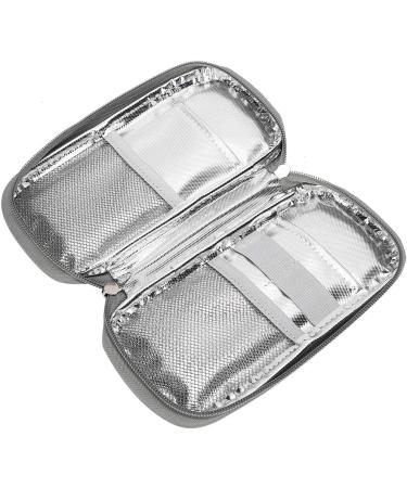 DEWIN Insulin Cooler Bag Portable Insulin Cooling Bag for Medicine | Refrigerated Insulin Bag (Green) - Perfect for Travel & Diabetes Care - Buy Online on GoSupps.com