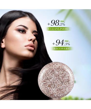 Vawolecy Bamboo Hair Shampoo Bar Organic Bamboo Shampoo Bar Deep Cleansing for Hair & Scalp Hair Loss Promotes Hair Growth 0 Silicone Oil - Buy Online on GoSupps.com