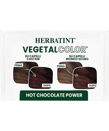 Herbatint Vegetal Color - 100% natural and organic vegetable coloring HOT CHOCOLATE POWER - Chocolate 100 gr - Buy Online on GoSupps.com