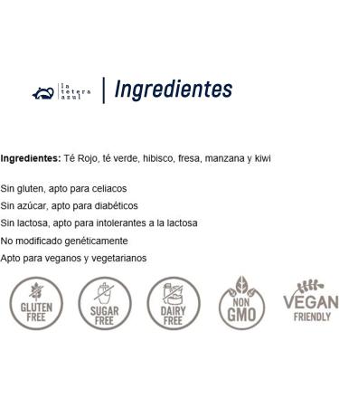  LATETERAZUL BLUE TEA 100 red Pu Erh tea bags Infused with fruit Adelgante infusion 100 bags of 1.75 g. - Buy Online on GoSupps.com