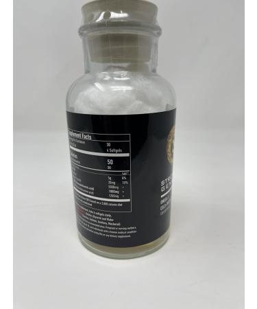 Strength Genesis Fish Oil Omega 3 5000mg EPA DHA Cold Pressed Omega 3 Fish Oil Molecularly Distilled Cold Processed 120 Soft Gels - Buy Online on GoSupps.com