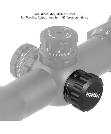UTG 3-12X44 30mm Compact Scope with AO, 36-Color Mil-Dot, Black - Buy Online on GoSupps.com