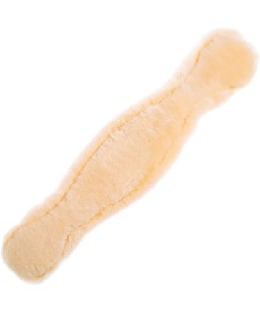 Merauno Lamb Wool Western Moon Belt Saddle Belt - Quality Merino Wool Anatomical Design for Slip Resistance (Natur-Schwarz 55cm) - Shop Now! - Buy Online on GoSupps.com