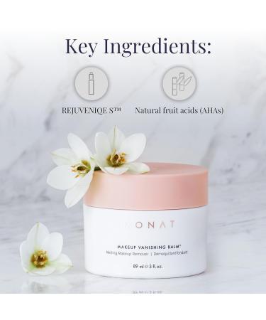 Buy MONAT Makeup Vanishing Balm - Lightweight Cleansing Balm for Residue-Free Soft Skin | Gentle Makeup Remover | International Shipping Available - Buy Online on GoSupps.com