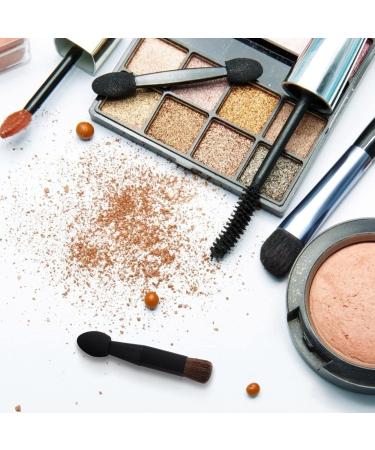 Mobestech 10pcs Double Ended Eye Shadow Stick Beauty Sponges Makeup Applicator Disposable Dual Sided Eyeshadow - Buy Online on GoSupps.com