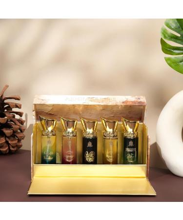 Adil.qadri's Luxury Perfume Gift Set for Men & Women | Long-Lasting Eau de Parfum with Addictive Fragrances | Gift Hamper for Him & Her | 5 x 20ML (100ML Total) - Buy Online on GoSupps.com