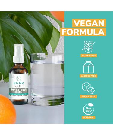 Bone & Teeth Health Cell Salts 3 Schuessler Cell Salts Blend for Bone & Dental Health Tooth Remineralization Cavity Protection & Gum Support | 60 ml Oral Spray for Kids & Adults by AnnaKare - Buy Online on GoSupps.com