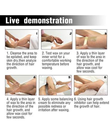 Depildering Wax Hot Drops with Aloe Vera - Painless 1kg Hair Removal Wax No Stripes Needed Gentle Waxing Solution - Buy Online on GoSupps.com