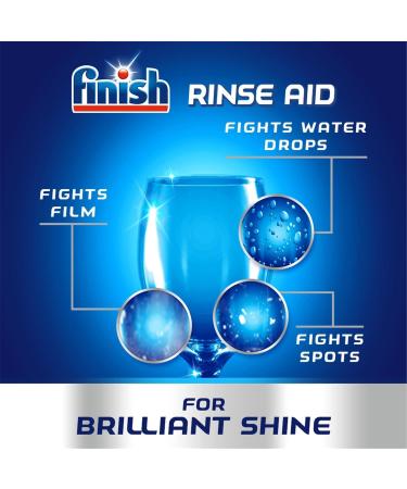 Bundle of Finish Ultimate Plus Infinity Shine Dishwasher 105 Tablets Lemon Bundle 1 x Dishwasher Cleaner Lemon 1 x Rinse Aid 400ml - Buy Online on GoSupps.com