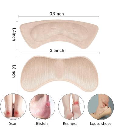 Olukssck Heel Grips Cushion Pads - Anti-Slip Inserts for Loose Shoes - Metatarsal Pads for Men Women - Prevent Slipping, Rubbing, Blisters - Relieve Pain - 12 Pieces - Buy Online on GoSupps.com