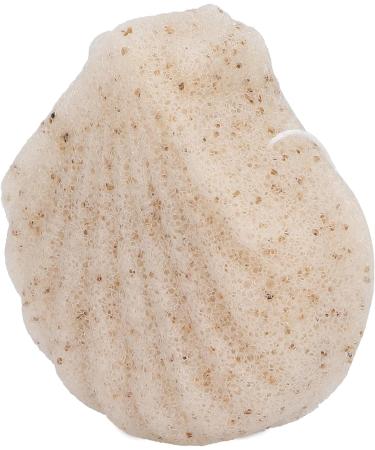 Verdant Touch Facial Sponge Exfoliating Facial Sponge Skin-Friendly Portable Face Cleansing Bath Puff (Shell Shape) - Buy Online on GoSupps.com