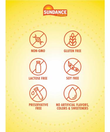 Sundance L-Arginine 1000mg Capsules | 60 Count | Free Form Amino Acid Supplement | Non-GMO and Gluten Free Supplement - Buy Online on GoSupps.com