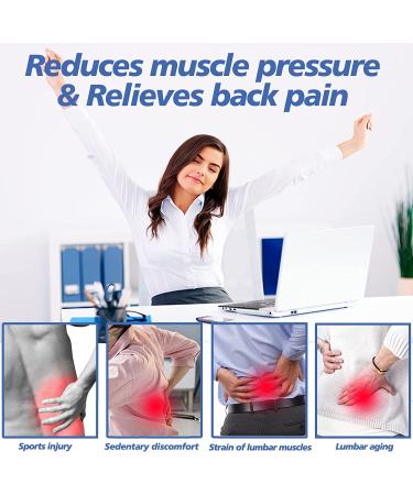 Adjustable Back Cracker for Lower Back Pain Relief with Magnet - Reduce Herniated Disc, Sciatica, Scoliosis - Buy Online on GoSupps.com