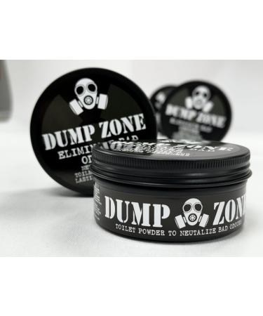 DUMP ZONE Toilet Freshening Powder Natural Ingredients Lemon Scent 2 x 100gm - Buy Online on GoSupps.com