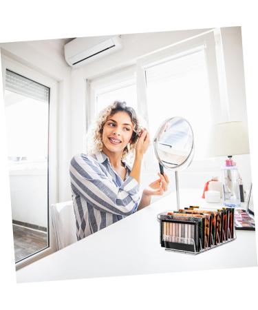 FRCOLOR Eyeshadow Organizer Makeup Holder With Compartments Transparent Makeup Organizer For Eyeshadow Powder Lipstick For Dressing Table Storage 17x125cm Transparent - Buy Online on GoSupps.com
