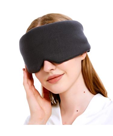 Upgrade Skin-Friendly Material Eye Mask Suitable for Home/Travel/Work Good Elasticity and Wrinkle Resistance Comfortable and Breathable Unisex Sleep Mask