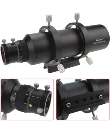 Alstar 60mm Deluxe Finder & Guidescope Kit with 1.25 Double Helical Focuser - Buy Online on GoSupps.com