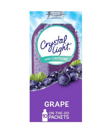 Crystal Light with Caffeine Variety Pack - 40 Packets, Gluten Free - New 2016 Packaging - 10 Count x 4 - Buy Online on GoSupps.com