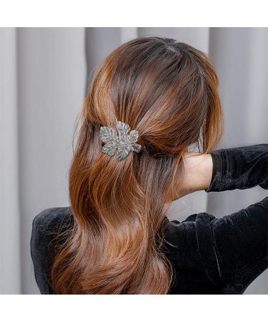 20pcs Vintage Metal Spring Hair Clips - Feather Hair Jewelry for Women & Girls | Perfect for Parties Weddings & Everyday Use - 5 Color Options - Buy Online on GoSupps.com