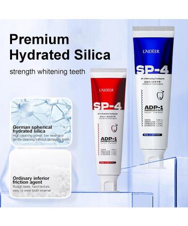 Yayashi SP-4 Probiotics Toothpaste 120g - Natural Brightening & Fresh Breath | 2PCs Pack - Buy Online on GoSupps.com