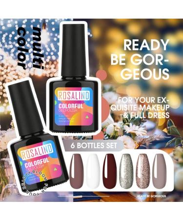 VVXXMO Nail Tip Glue - Soak Off Quick Building DIY Nail Art Decorations (6pcs 10ml) | Fast International Shipping - Buy Online on GoSupps.com