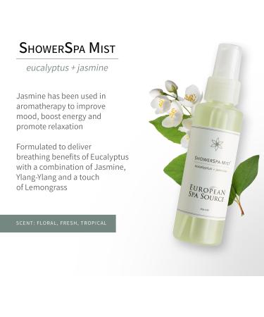 European Spa Source Jasmine + Eucalyptus ShowerSpa Mist & Lavender + Eucalyptus Pillow Mist Sprays Bundle for Aromatherapy at Home Spa Experience and Tension Relief 4 fl oz. (Each) - Buy Online on GoSupps.com