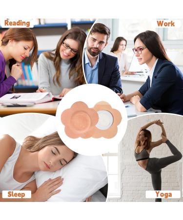 32 Pcs Disposable Castor Oil Belly Button Patches Pack Wrap with Anti Leakage Pads (Oil Not Included), Flower Shape, 3.15" x 3.15" 32pcs 3.15" X 3.15" - Buy Online on GoSupps.com